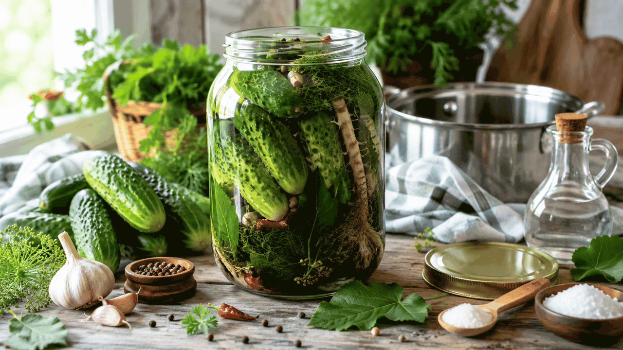 Огурцы получаются хрустящими и невероятно вкусными: весь рецепт занимает полчаса Зимой домашние огурцы могут сохранить вкус свеж...
