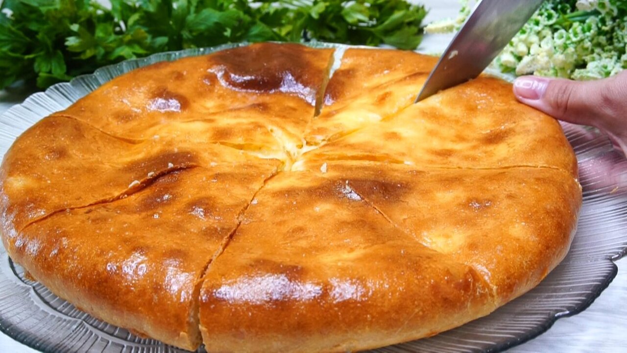 Осетинский пирог с картошкой и сыром за 10 мину...