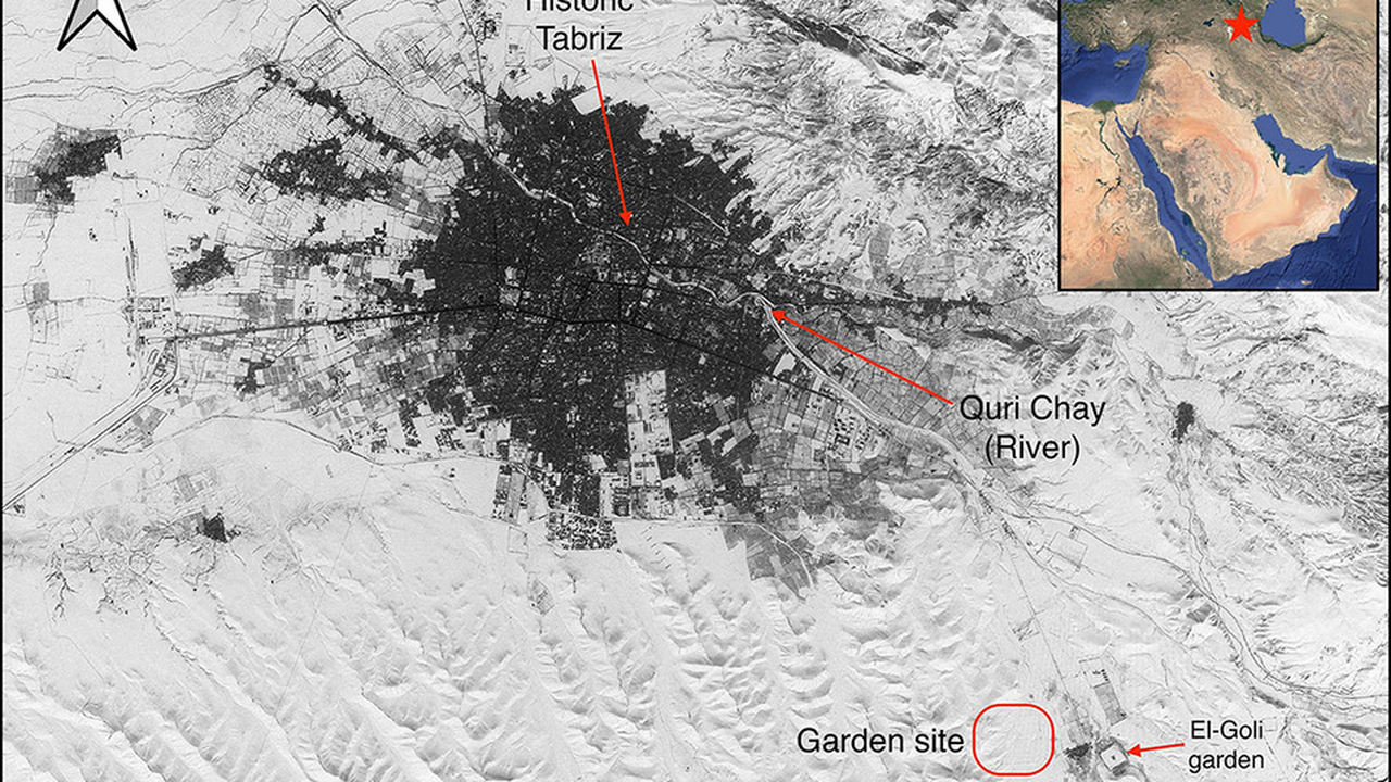 Археологи нашли следы утраченного сада эпохи Сефевидов Британские исследователи обнаружили на старых а...