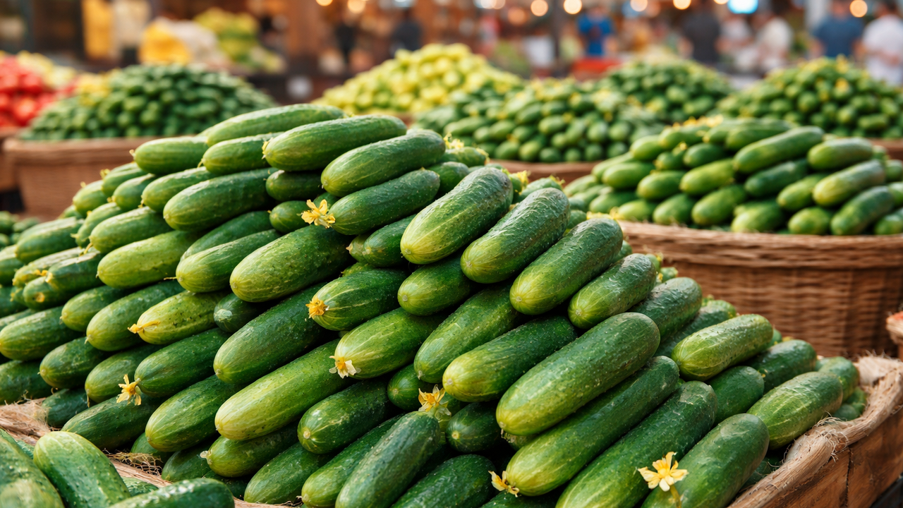 За последние месяцы цены на огурцы в России выр...