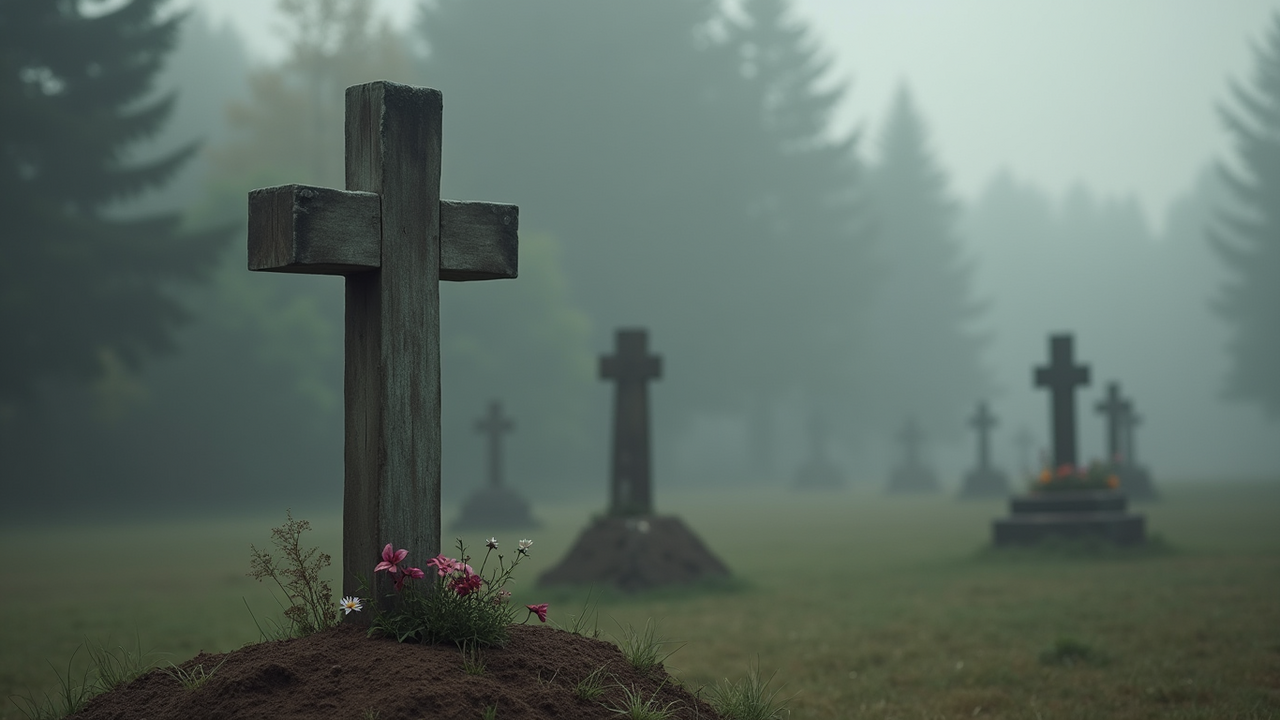 Изначально размещение снимков на могилах не отн...