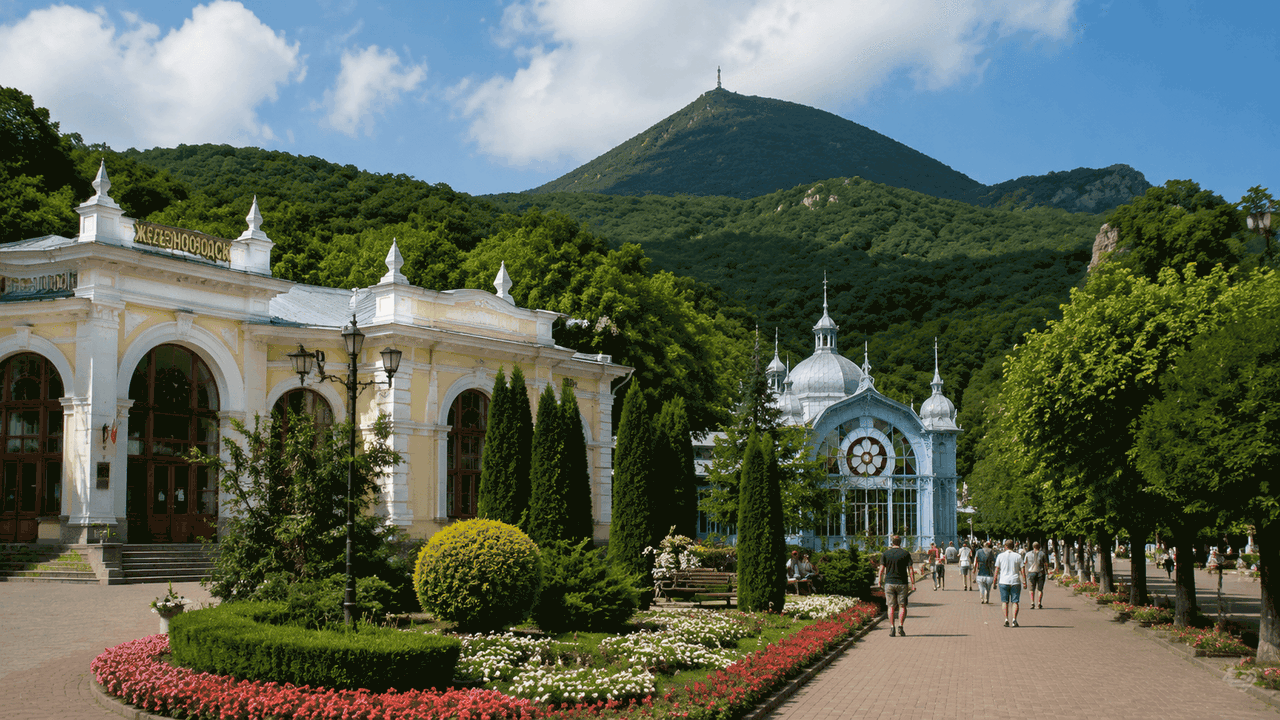 Среди популярных курортов Кавказских Минеральны...