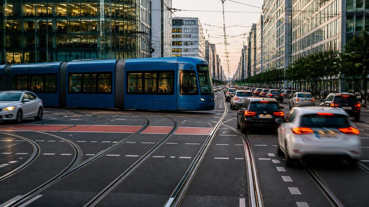 На Кировском мосту Казани произошло ДТП с участ...