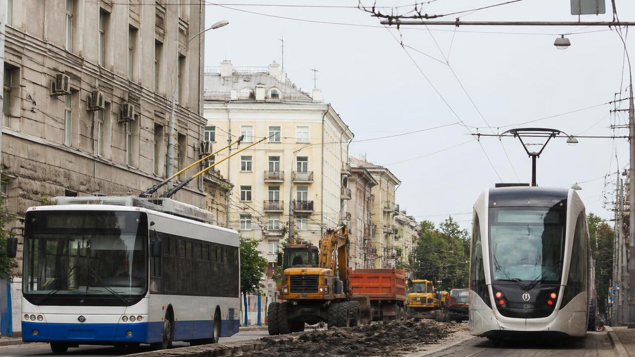 В Казани приостановлено движение четырех трамва...