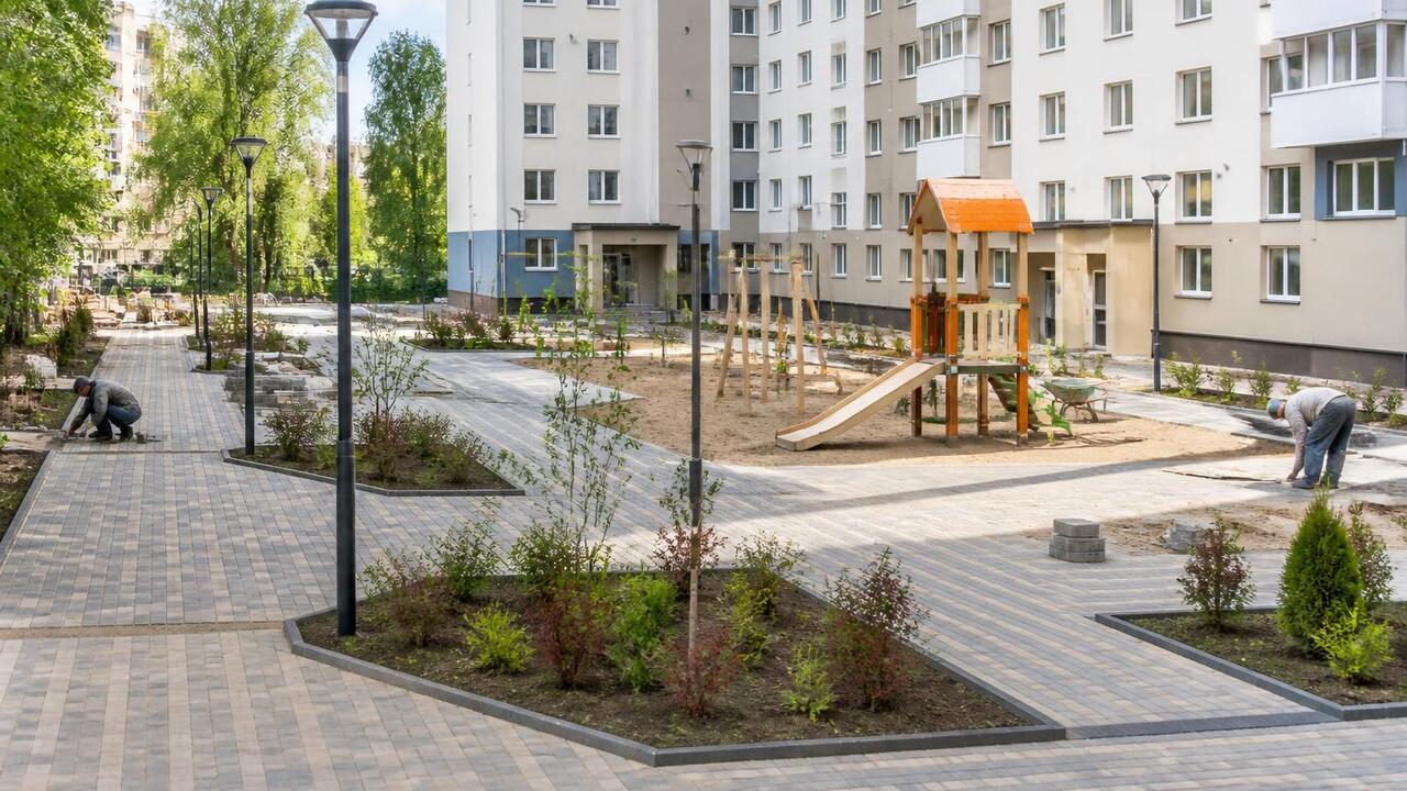 В Татарстане программа благоустройства дворов в...