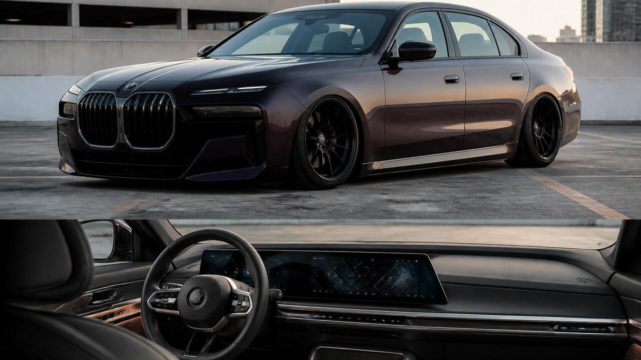 Умельцы создали седан BMW шириной 3 метра: как он выглядит Китайские умельцы создали гигантский седан шири...