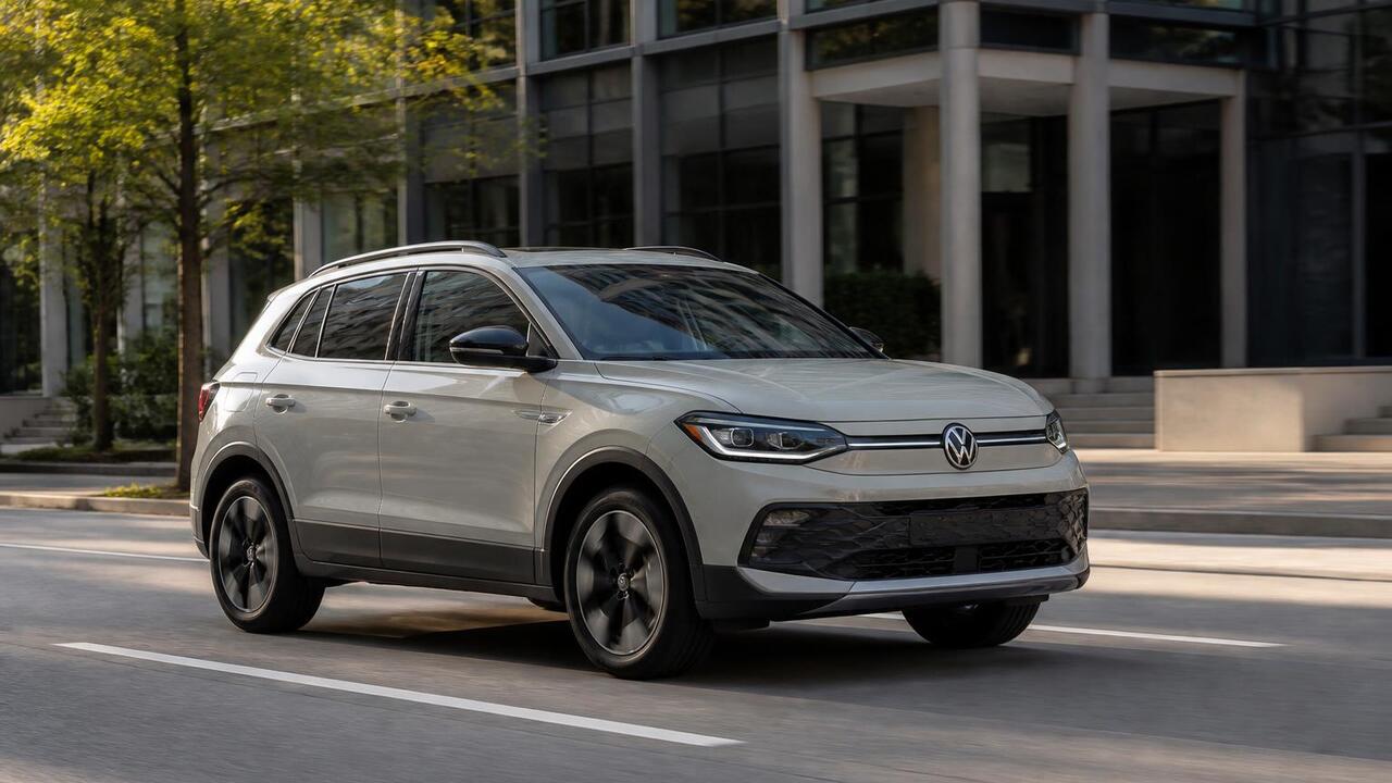 Новый кроссовер Volkswagen T-Cross появился в России от 1,76 млн В России начались штучные поставки бюджетного к...