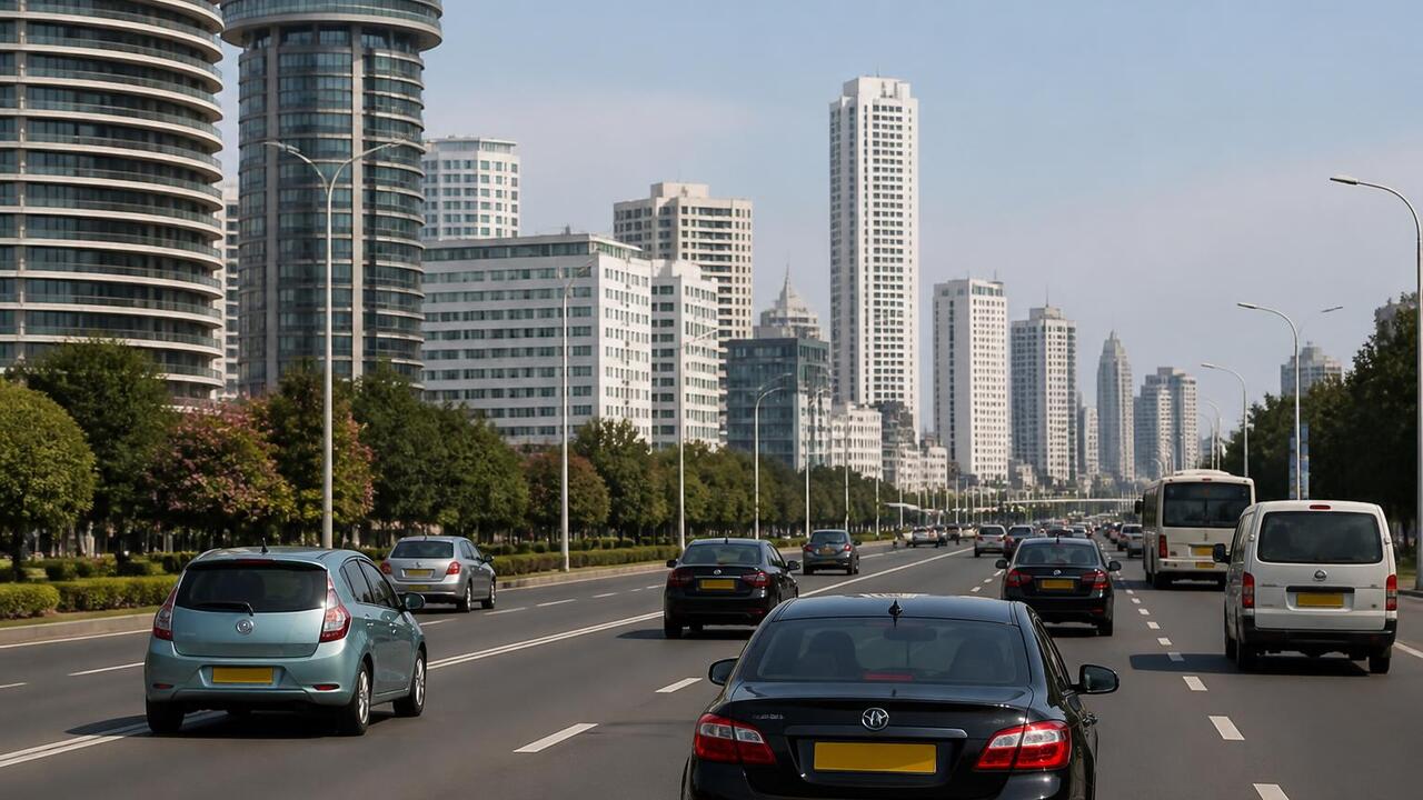 Число частных автомобилей в Пхеньяне за полгода возросло в 1,5 раза В Пхеньяне за полгода число частных автомобилей...