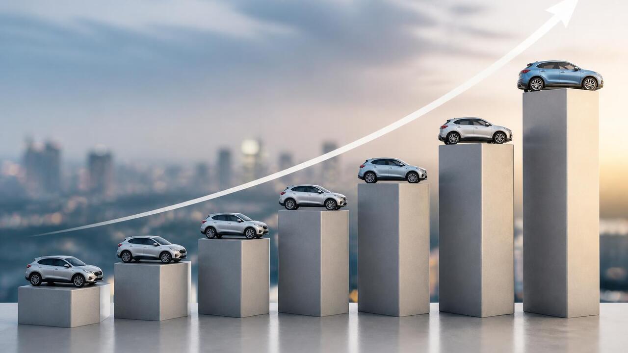 Продажи китайских подержанных автомобилей в Рос...