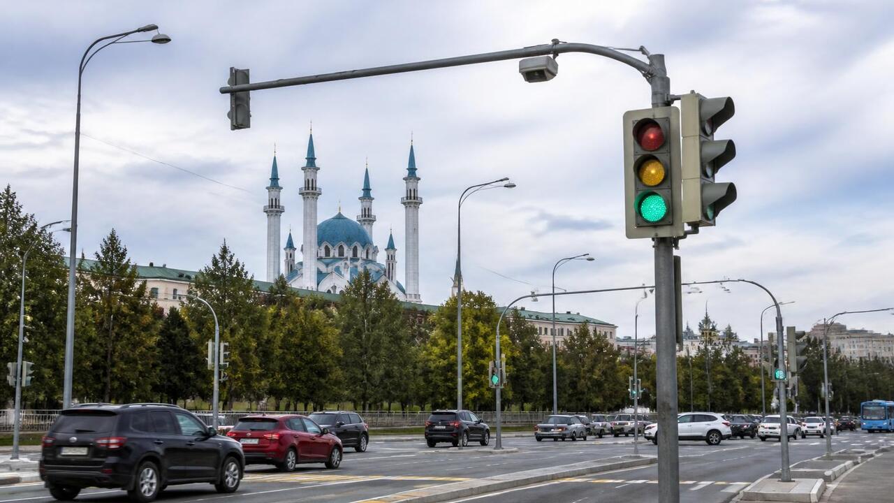 В Казани к системе АСУДД подключат дополнительно 12 «умных» светофоров В Казани до конца года к АСУДД подключат 12 нов...