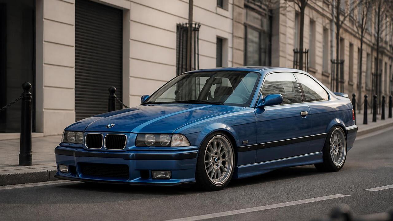 В Казани продают дрифт-автомобиль BMW E36 Coupe...