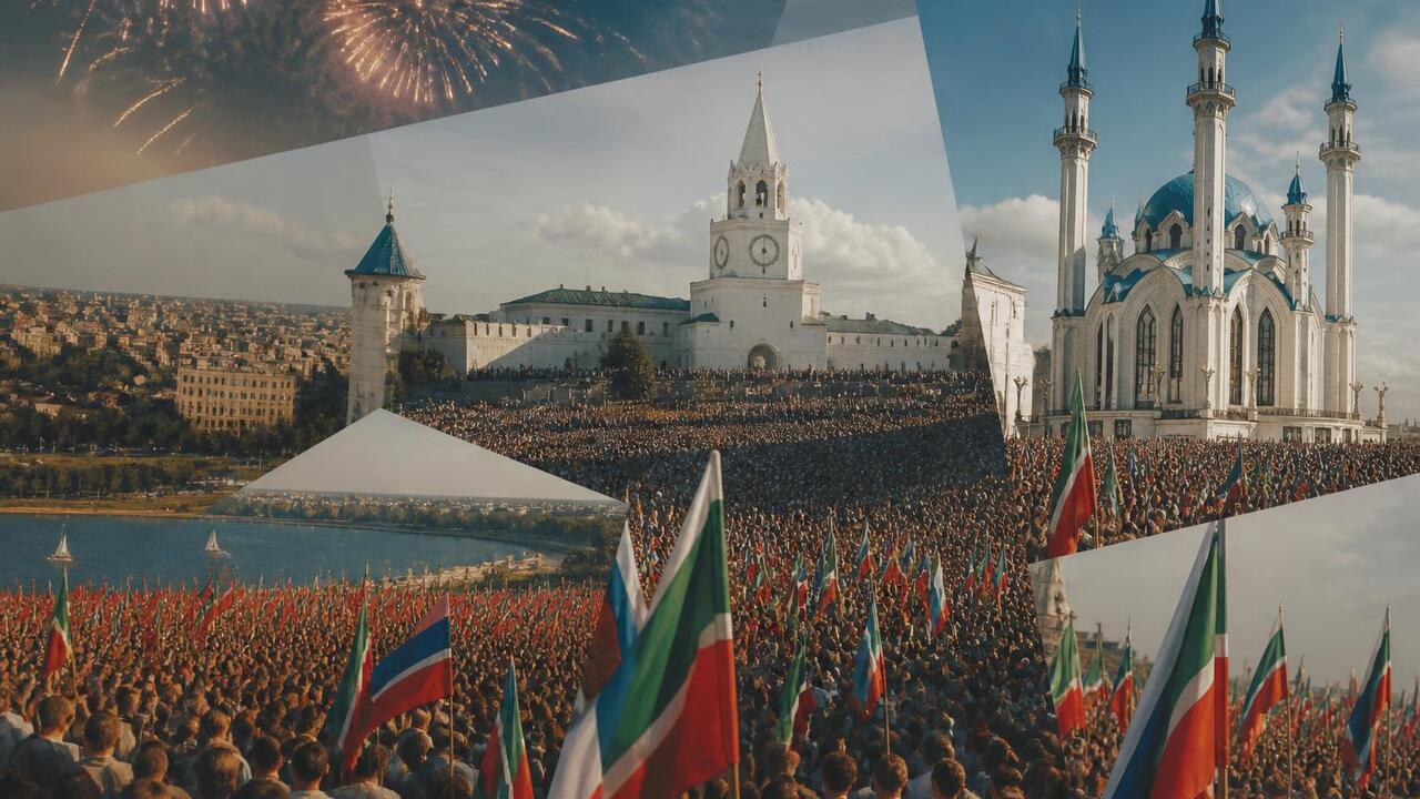Как проходил День города в Казани в 90-е и 2000...