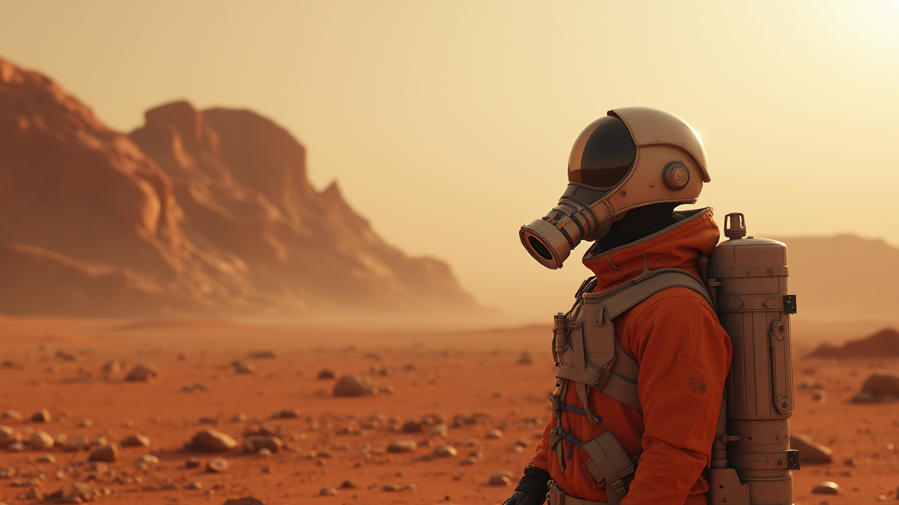 Опубликован план преобразования атмосферы Марса...