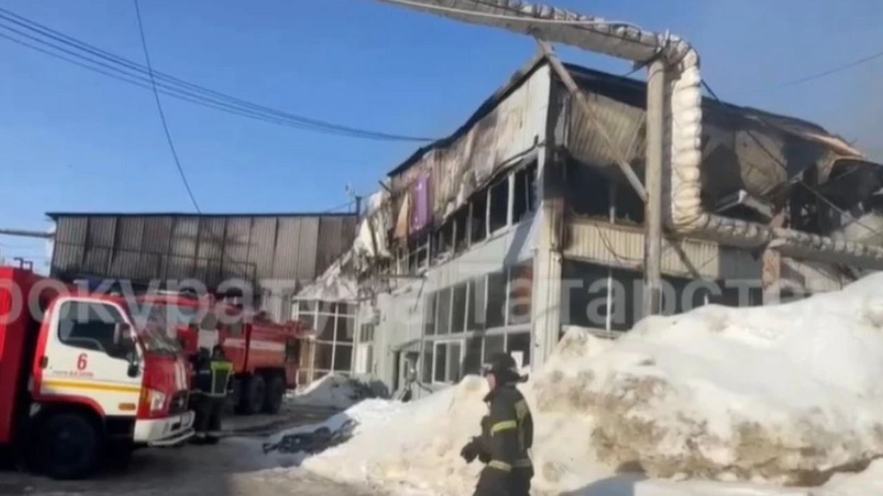 В Казани ранним утром 11 марта произошел крупны...