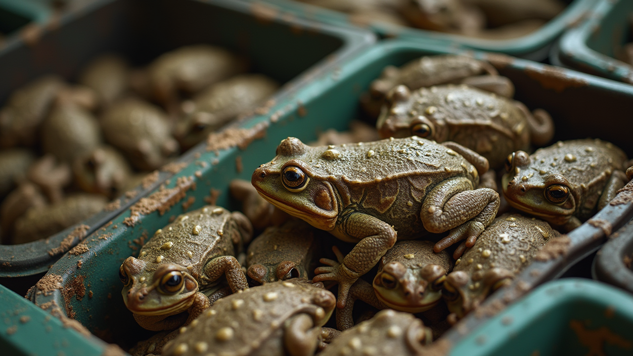 Хитридиомикоз, вызываемый грибком Batrachochytr...