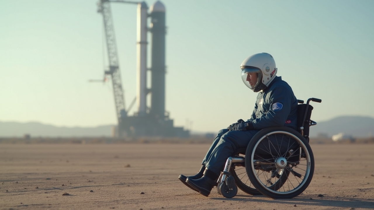 Компания Blue Origin запустит в космос первого пассажира в инвалидном кресле Компания Blue Origin объявила о подготовке субо...