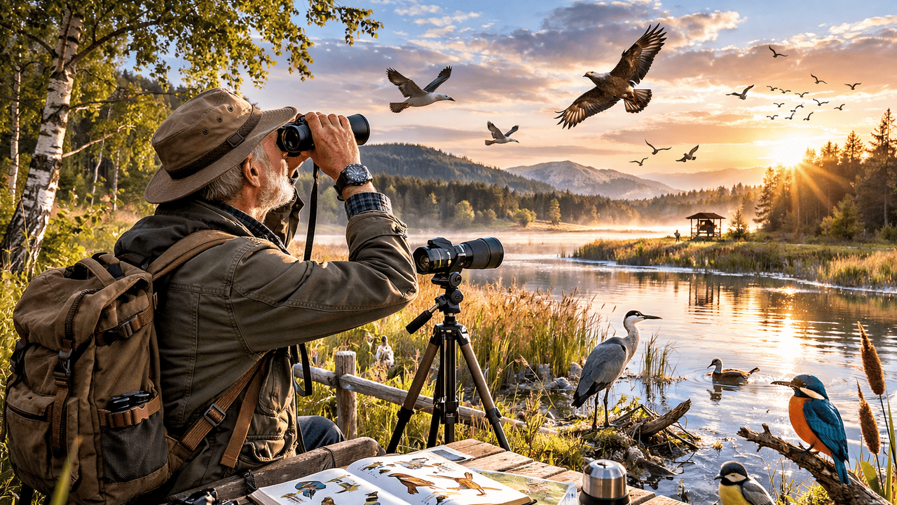 Наблюдение за птицами влияет не только на внима...