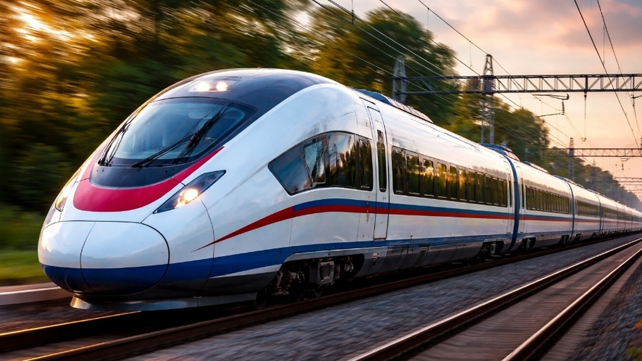 После ввода первой высокоскоростной магистрали ...