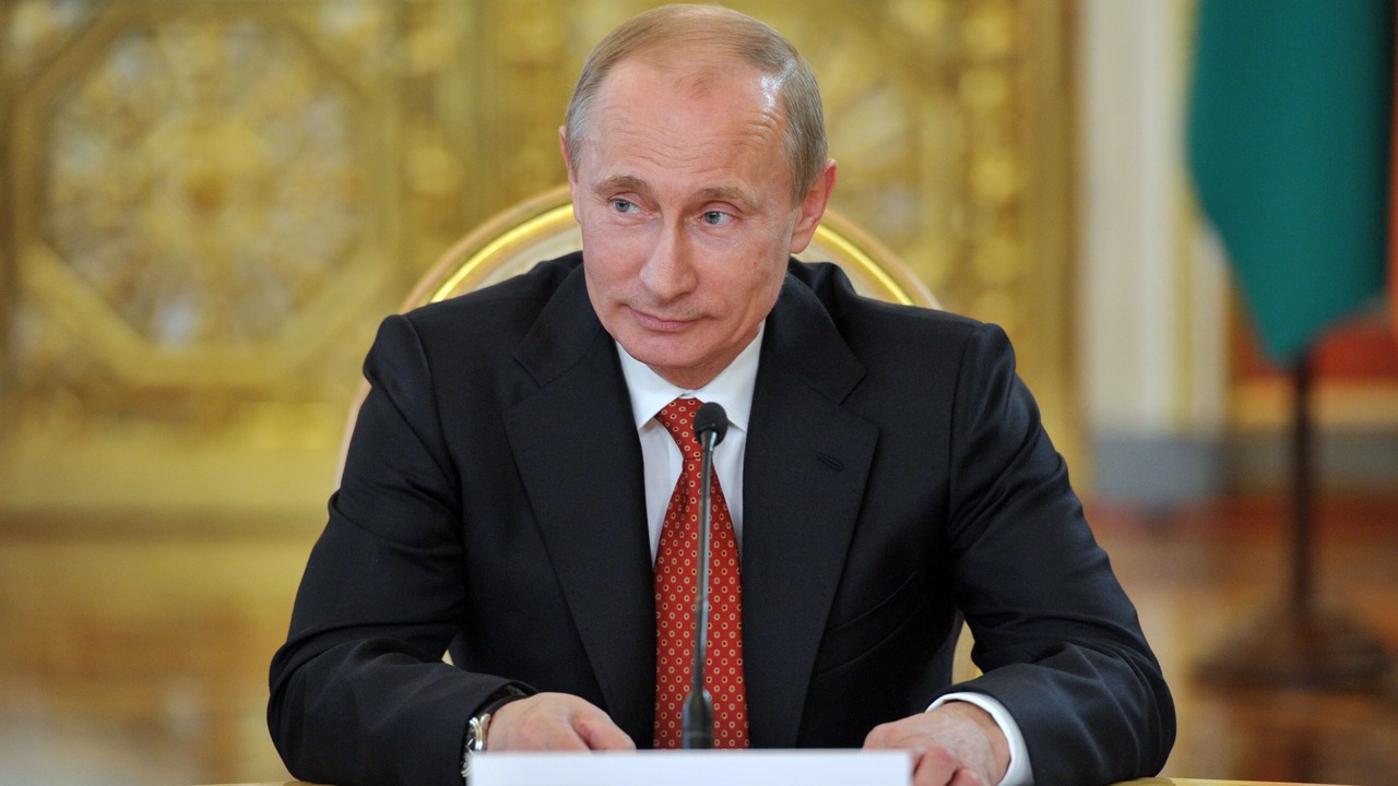 Выступление президента России Владимира Путина ...