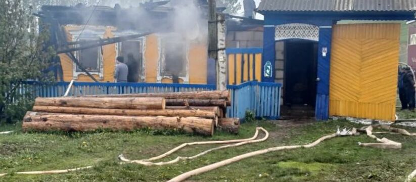 В одном из домов Кукморского района произошел пожар. 