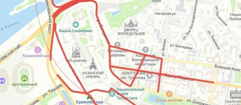 В Казани 4 ноября будет ограничено автомобильно...