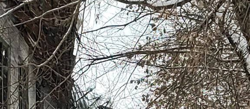 В Казани произошло частичное обрушение кровли б...