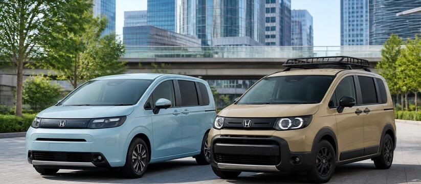 В Россию начали завозить компактвэны Honda Free...
