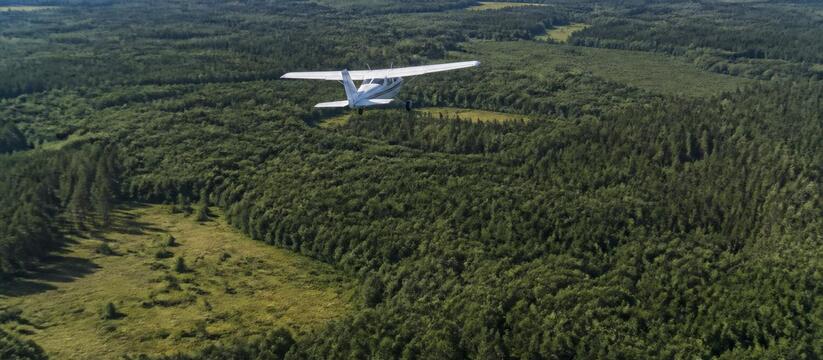 Весь лесной фонд Татарстана патрулируют с самолёта Cessna Лесной фонд Татарстана патрулируют с воздуха на...