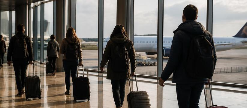 В аэропорту Казани из-за беспилотной опасности ...