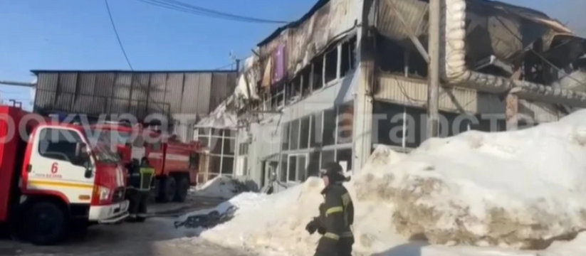 В Казани ранним утром 11 марта произошел крупны...