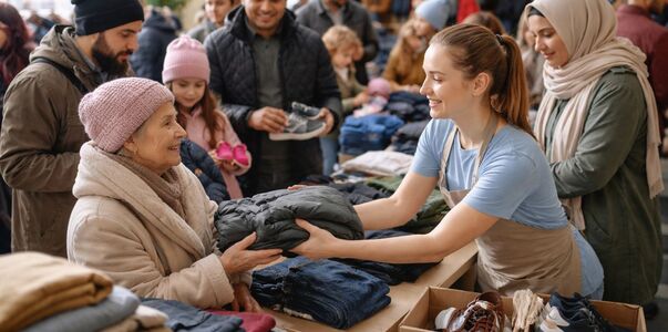 В Казани открылся пункт выдачи бесплатной одежд...