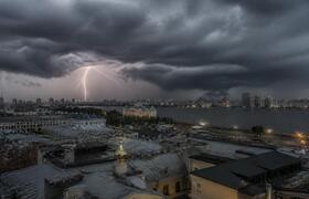 Атмосферный фронт принесет в Татарстан грозы, т...