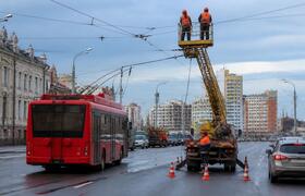 В Казани из-за аварии на контактной сети встали...