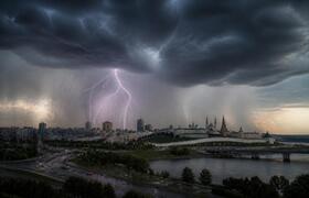 МЧС напомнило о безопасности при граде и ливне ...