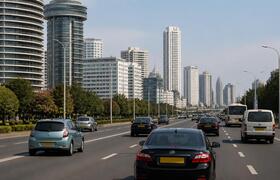 Число частных автомобилей в Пхеньяне за полгода...
