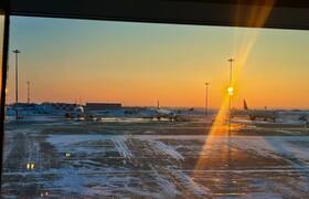 Ночная задержка в Казань: люди спали на полу аэ...